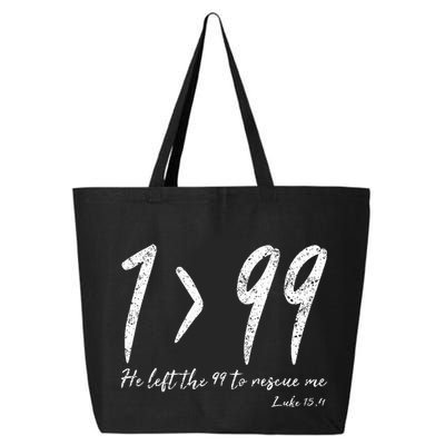 He Left The 99 To Rescue Me Luke Christian Grace 25L Jumbo Tote