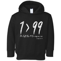 He Left The 99 To Rescue Me Luke Christian Grace Toddler Hoodie