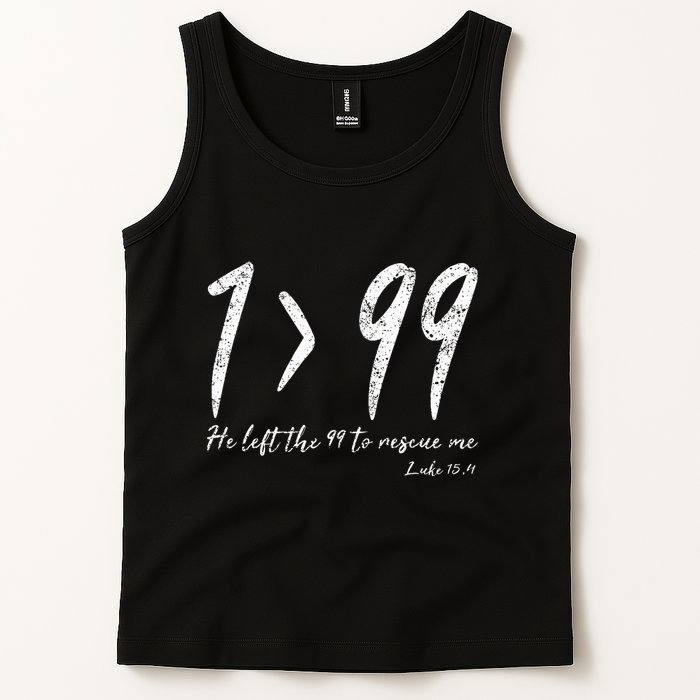 He Left The 99 To Rescue Me Luke Christian Grace Tank Top