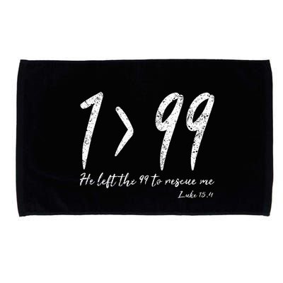 He Left The 99 To Rescue Me Luke Christian Grace Microfiber Hand Towel