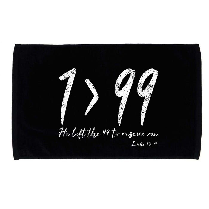 He Left The 99 To Rescue Me Luke Christian Grace Microfiber Hand Towel