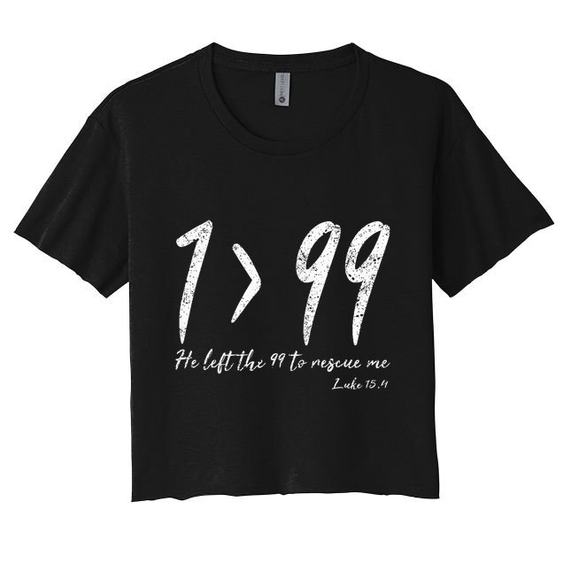 He Left The 99 To Rescue Me Luke Christian Grace Crop Top