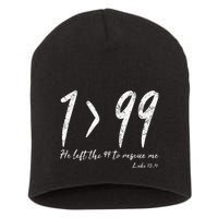 He Left The 99 To Rescue Me Luke Christian Grace Short Acrylic Beanie