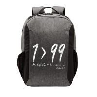 He Left The 99 To Rescue Me Luke Christian Grace Vector Backpack