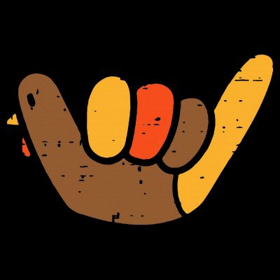 Hang Loose Thanksgiving Day Cool Shaka Sign Fall Autumn T-Shirt