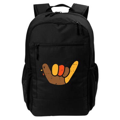 Hang Loose Thanksgiving Day Cool Shaka Sign Fall Autumn Backpack