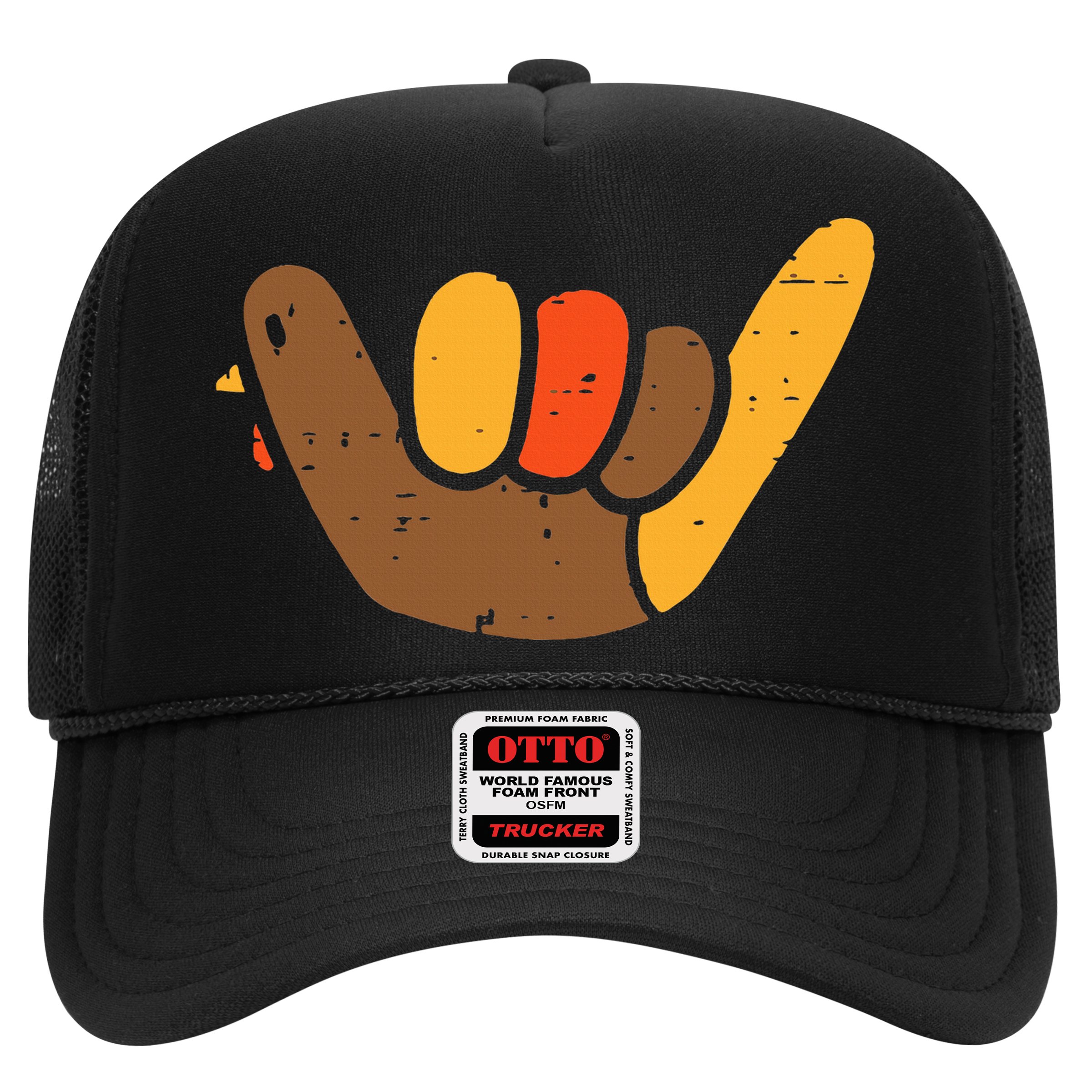 Hang Loose Thanksgiving Day Cool Shaka Sign Fall Autumn Hat