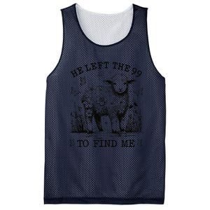 He Left The 99 To Find Me Christian Luke 154 Bible Mesh Reversible Basketball Jersey Tank