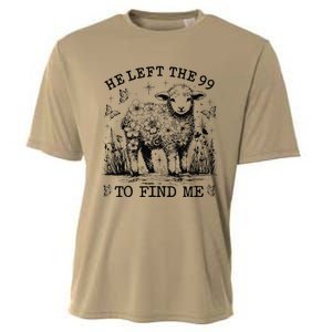 He Left The 99 To Find Me Christian Luke 154 Bible Cooling Performance Crew T-Shirt