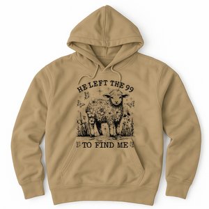 He Left The 99 To Find Me Christian Luke 154 Bible Hoodie