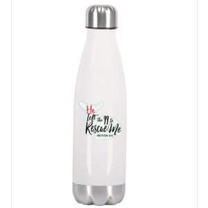 He Left The 99 To Rescue Me Stainless Steel Insulated Water Bottle