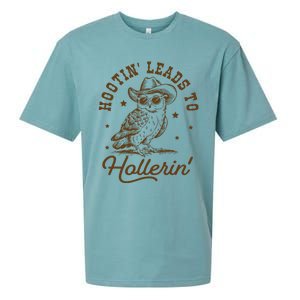 Hootin Leads To Hollerin Sueded Cloud Jersey T-Shirt