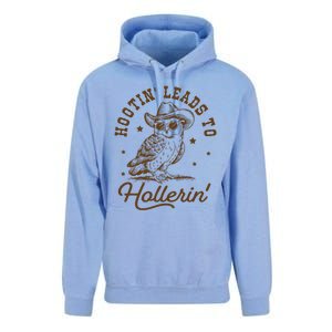 Hootin Leads To Hollerin Unisex Surf Hoodie