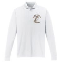 Hootin Leads To Hollerin Performance Long Sleeve Polo