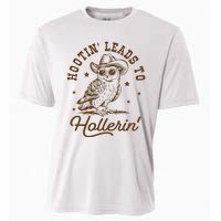 Hootin Leads To Hollerin Cooling Performance Crew T-Shirt