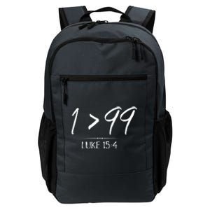 He Left The 99 To Rescue Me Christian Luke Sheep Gift Daily Commute Backpack