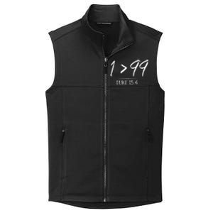 He Left The 99 To Rescue Me Christian Luke Sheep Gift Collective Smooth Fleece Vest