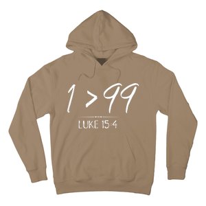 He Left The 99 To Rescue Me Christian Luke Sheep Gift Hoodie