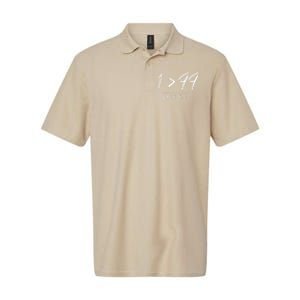 He Left The 99 To Rescue Me Christian Luke Sheep Gift Softstyle Adult Sport Polo