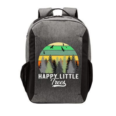 Happy Little Tree Bob Style Vintage Forests Earth Day Gift Vector Backpack