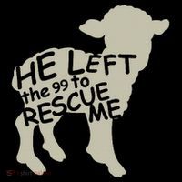 He Left The 99 To Rescue Me Religious Christian Hoodie