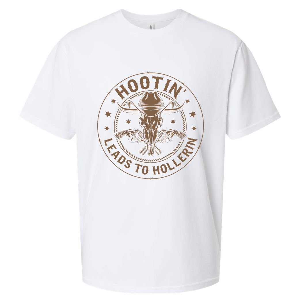 Hootin Leads To Hollerin Sueded Cloud Jersey T-Shirt