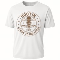 Hootin Leads To Hollerin Cooling Performance Crew T-Shirt