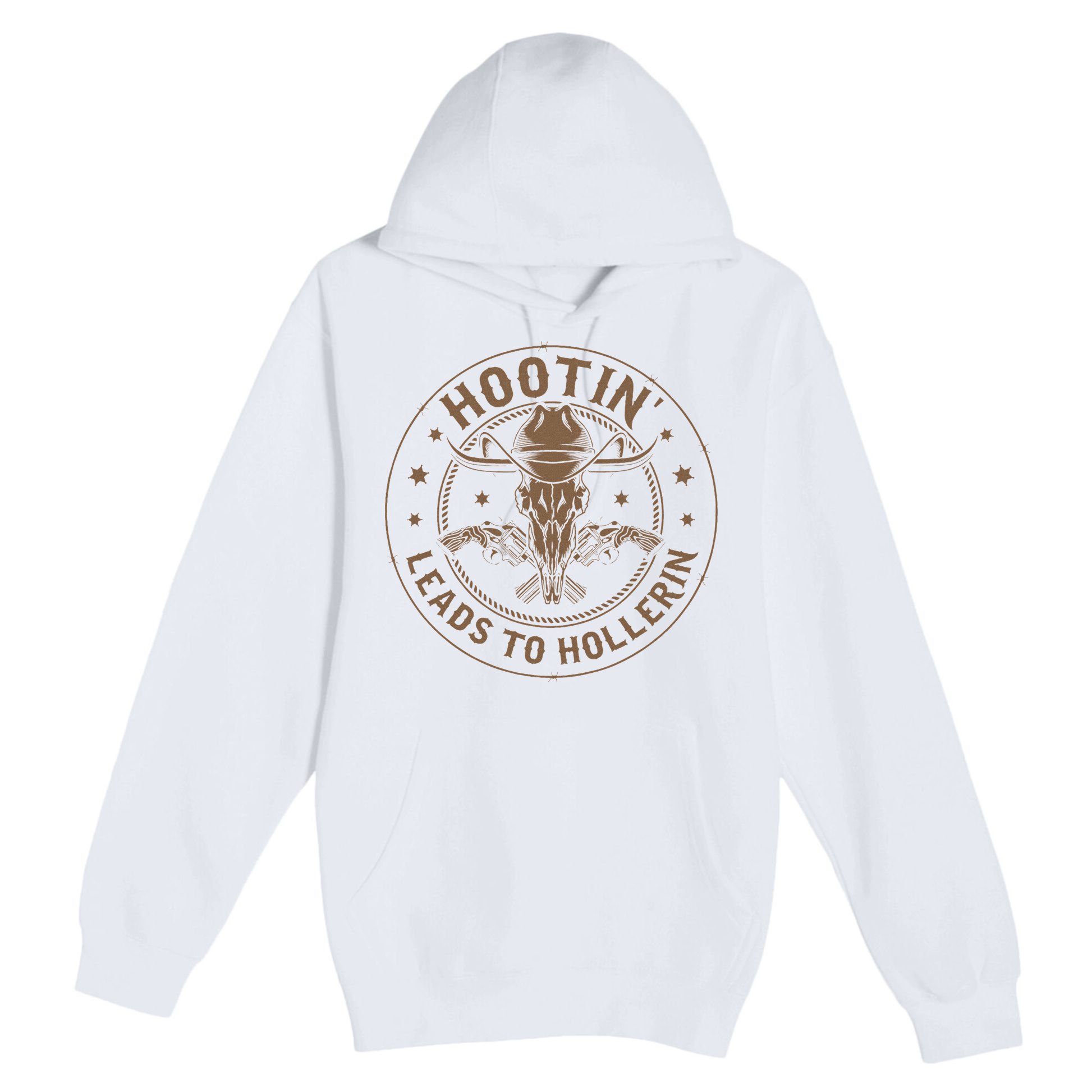 Hootin Leads To Hollerin Premium Pullover Hoodie