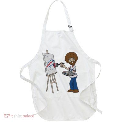 Happy Little Touchdowns Full-Length Apron With Pockets