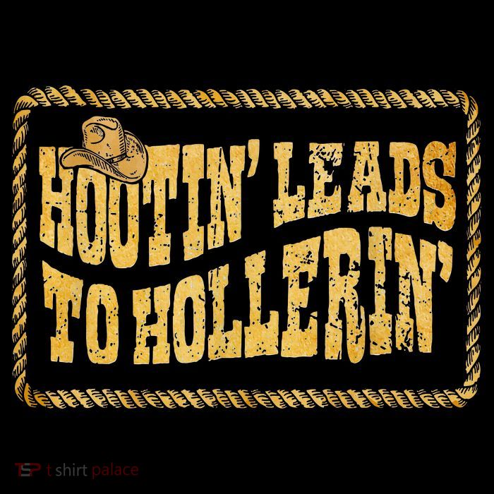 Hootin Leads To Hollerin Cowboy Groovy Sustainable Bucket Hat