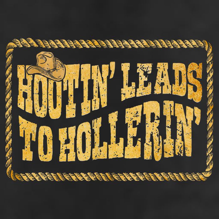 Hootin Leads To Hollerin Cowboy Groovy Adult Drive Performance Visor