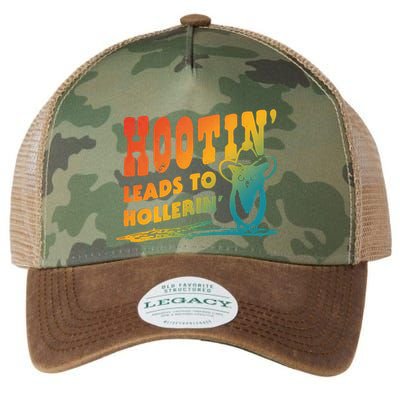 Hootin Leads To Hollerin Legacy Tie Dye Trucker Hat