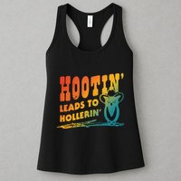 Hootin Leads To Hollerin Womens Tank Top