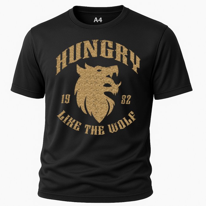 Hungry Like The Wolf Rio 80s Cooling Performance Crew T-Shirt