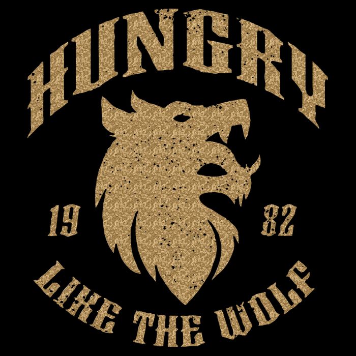Hungry Like The Wolf Rio 80s Cooling Performance Crew T-Shirt