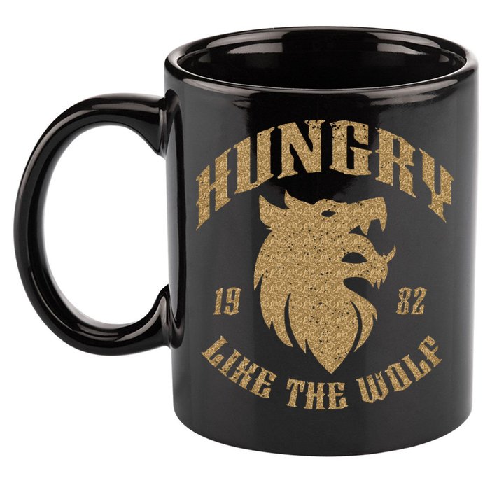 Hungry Like The Wolf Rio 80s 11oz C Handle Ceramic Mug