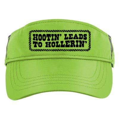 Hootin Leads To Hollerin Groovy Adult Drive Performance Visor