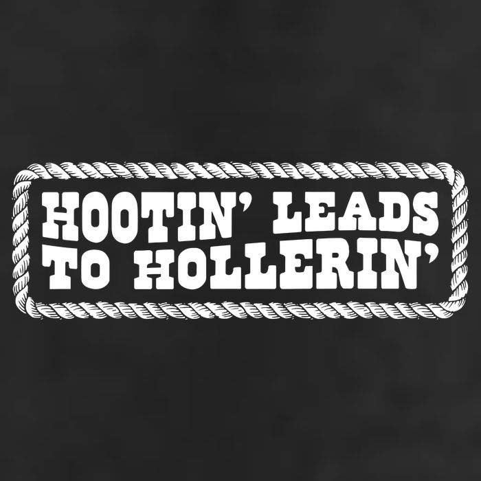 Hootin Leads To Hollerin Groovy Large Microfiber Waffle Golf Towel