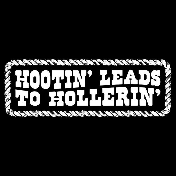 Hootin Leads To Hollerin Groovy Women's Crop Top Tee
