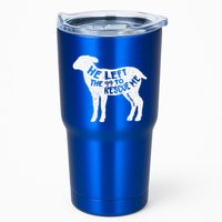 He Left The 99 To Rescue Me Matthew 1812 Lamb Christian Tumbler