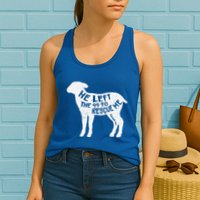 He Left The 99 To Rescue Me Matthew 1812 Lamb Christian Womens Tank Top