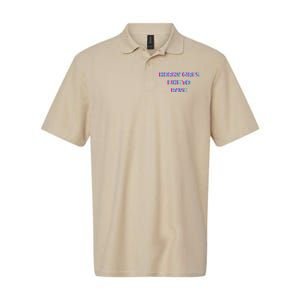 Horny Like To Rave Party Club Festival Raver Softstyle Adult Sport Polo