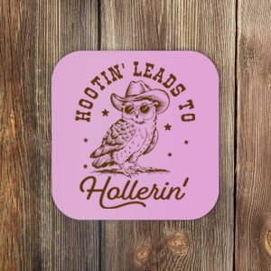 Hootin Leads To Hollerin Owl Cowboy Coaster