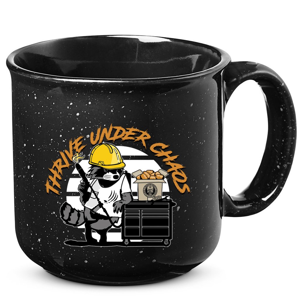 Habitual Linecrosser Thrive Under Chaos 15oz Campfire Ceramic Mug