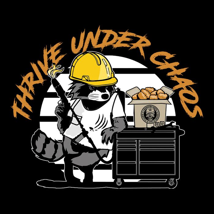 Habitual Linecrosser Thrive Under Chaos 16 in Basic Backpack