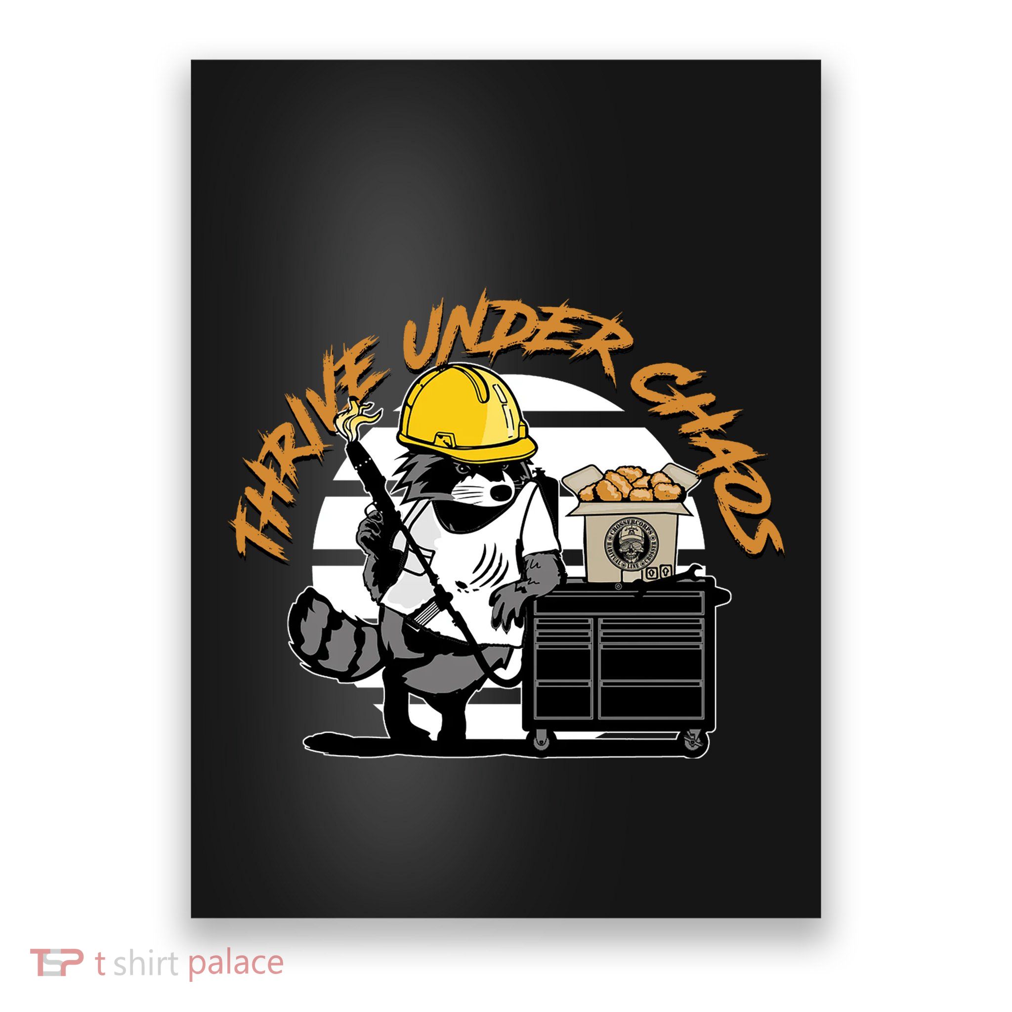 Habitual Linecrosser Thrive Under Chaos Poster