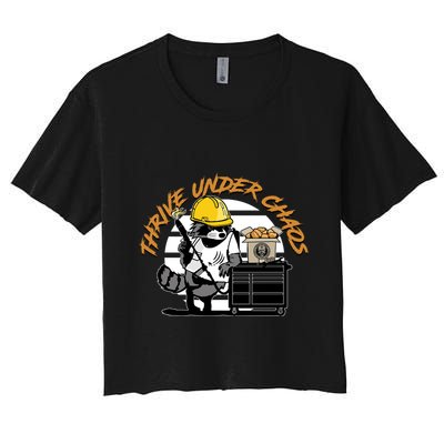 Habitual Linecrosser Thrive Under Chaos Crop Top
