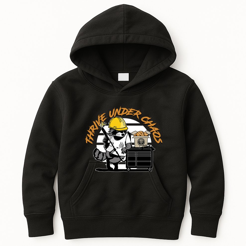Habitual Linecrosser Thrive Under Chaos Kids Hoodie