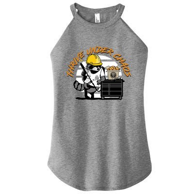 Habitual Linecrosser Thrive Under Chaos Women's Perfect Tri Rocker Tank