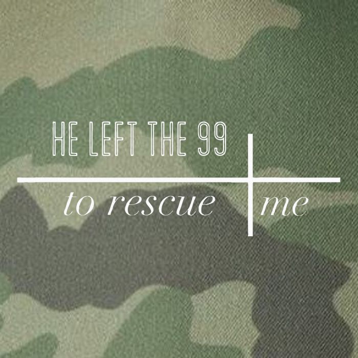 He Left The 99 To Rescue Me Legacy Tie Dye Trucker Hat